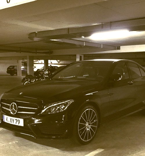 Mercedes-Benz C 250 AMG line (Instagram @der_landgraf)