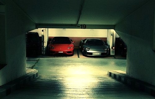 Ferrari 360 and Lamborghini Murcielago